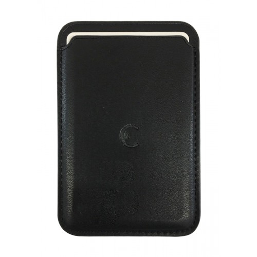 Magnet Back Pouch_ Black